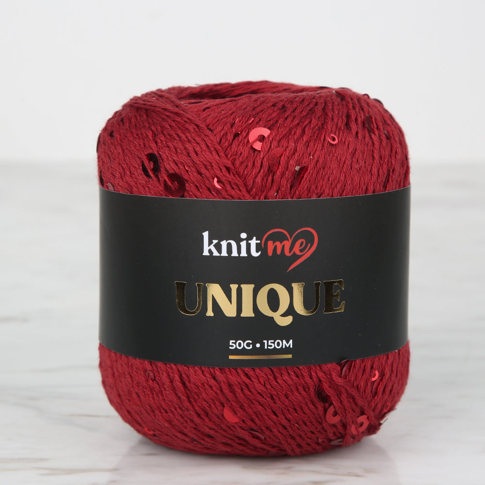 Knitme UNIQUE Kırmızı El Örgü İpi - 8
